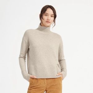 Everlane Square Turtleneck Cashmere Sweater